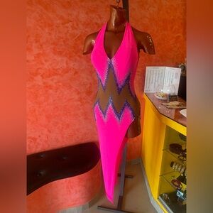 Amazing One of a Kind Flashdance Latin/rhythm Dress!